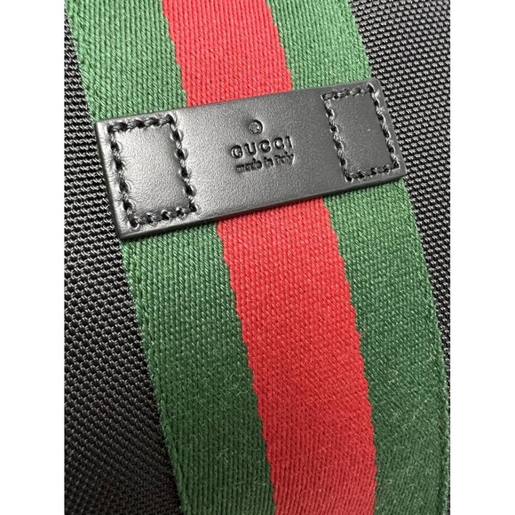 New GUCCI messenger bag Techno Canvas Web Flat Messenger Medium size crossbo… - Picture 6 of 9